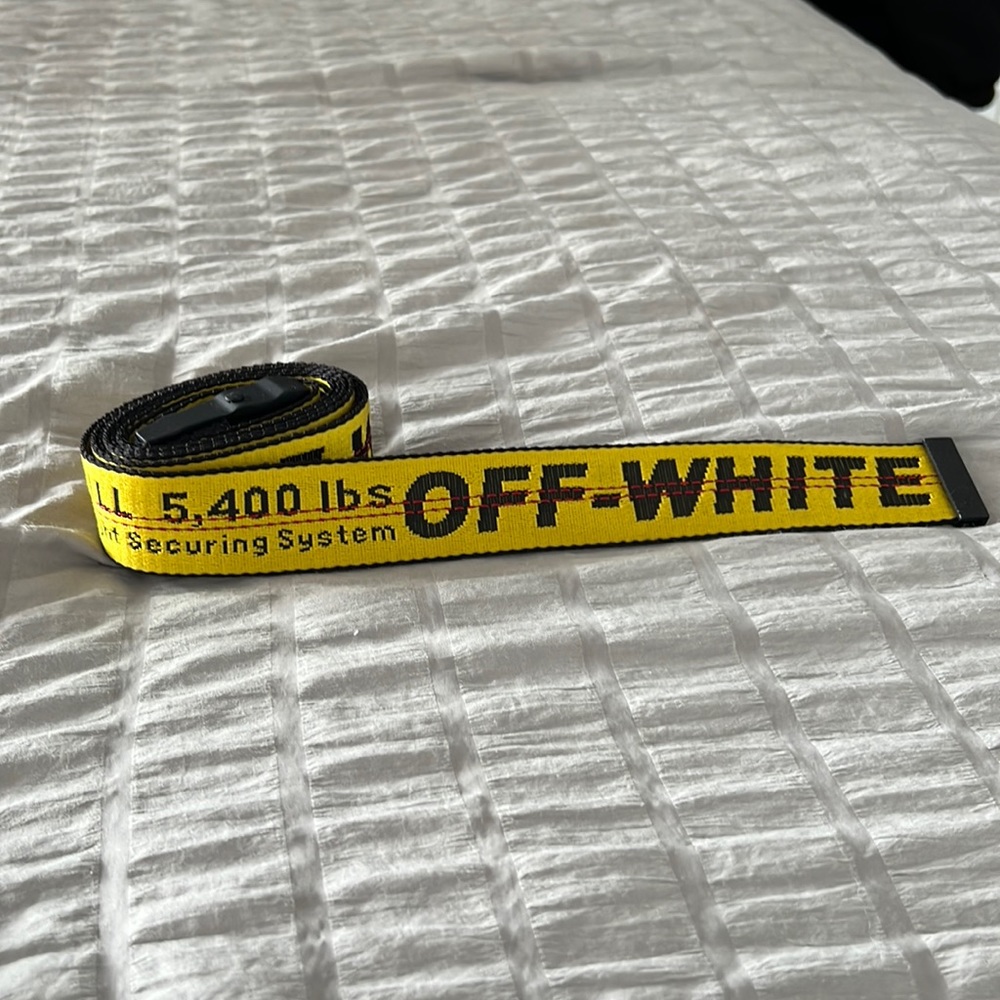 Off white belt